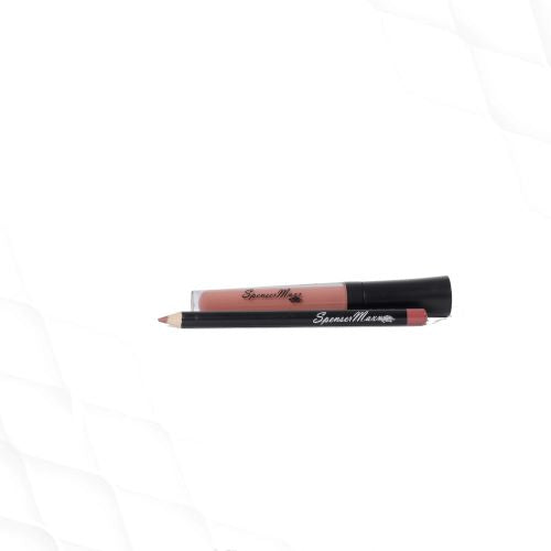 Spenser Maxx Glam Longer Matte Liquid Lips with Match Lip Pencil - 6 Shades