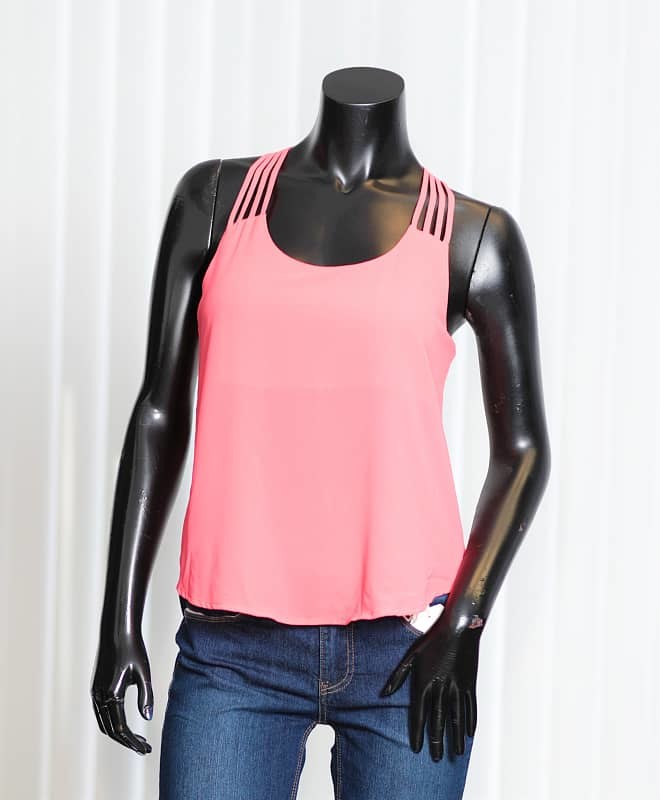 Solid Sleeveless Relaxed Fit Top