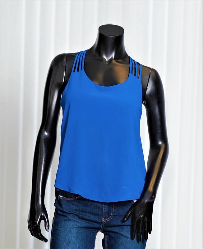 Solid Sleeveless Relaxed Fit Top