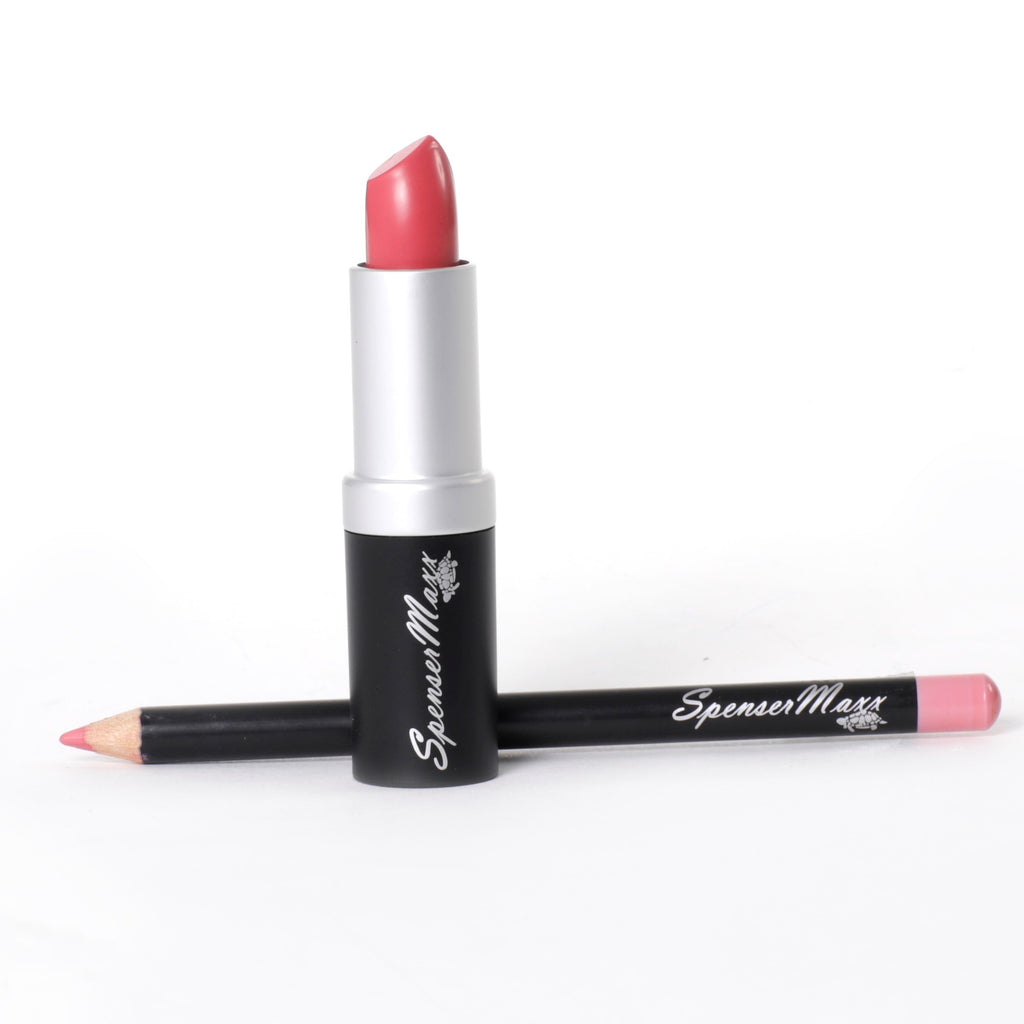 Spenser Maxx Chic Matte Lipstick with Match Lip Pencil - 7 Shades